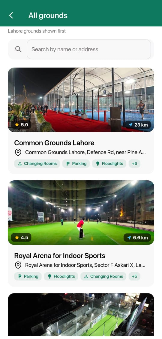 Groundify player app